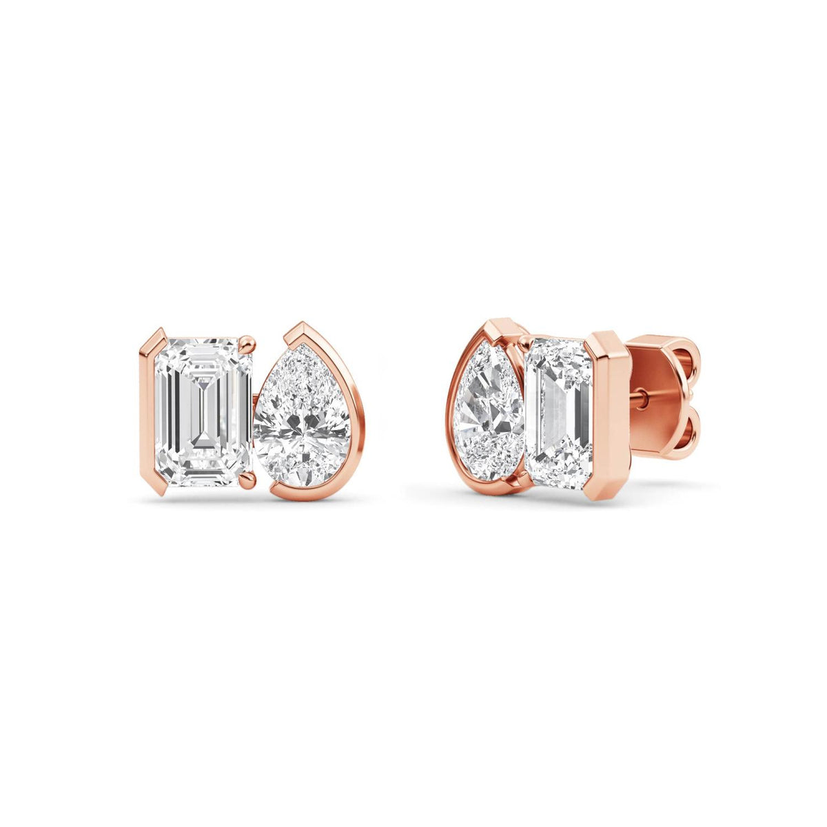 Lab Grown Diamond EARRINGS 2.32 ctw PSE210112EMPE-2.33CT