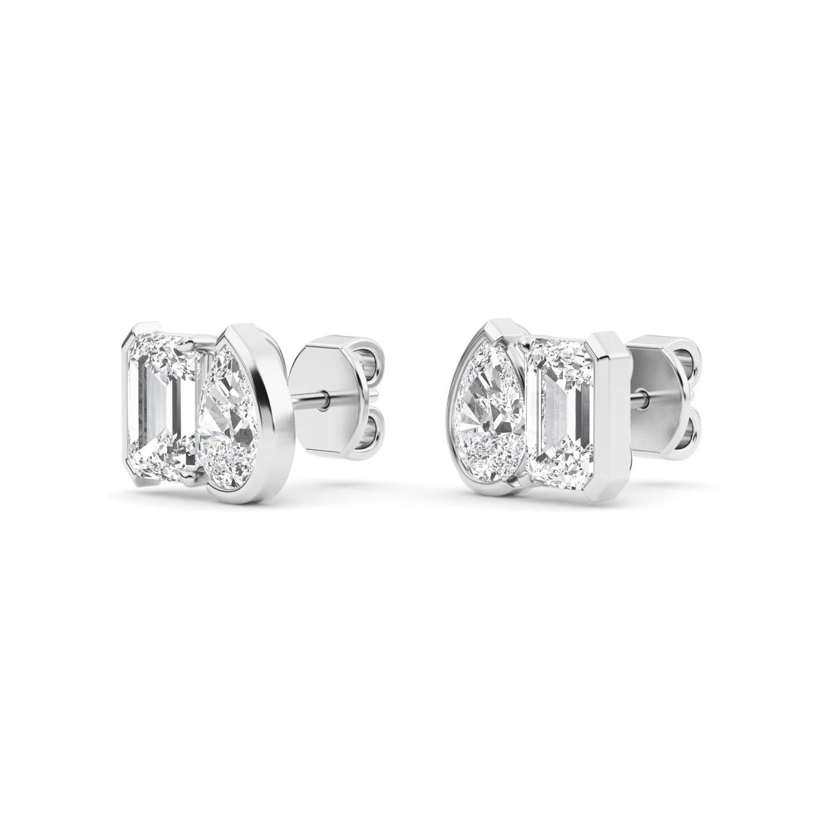Lab Grown Diamond EARRINGS 2.32 ctw PSE210112EMPE-2.33CT