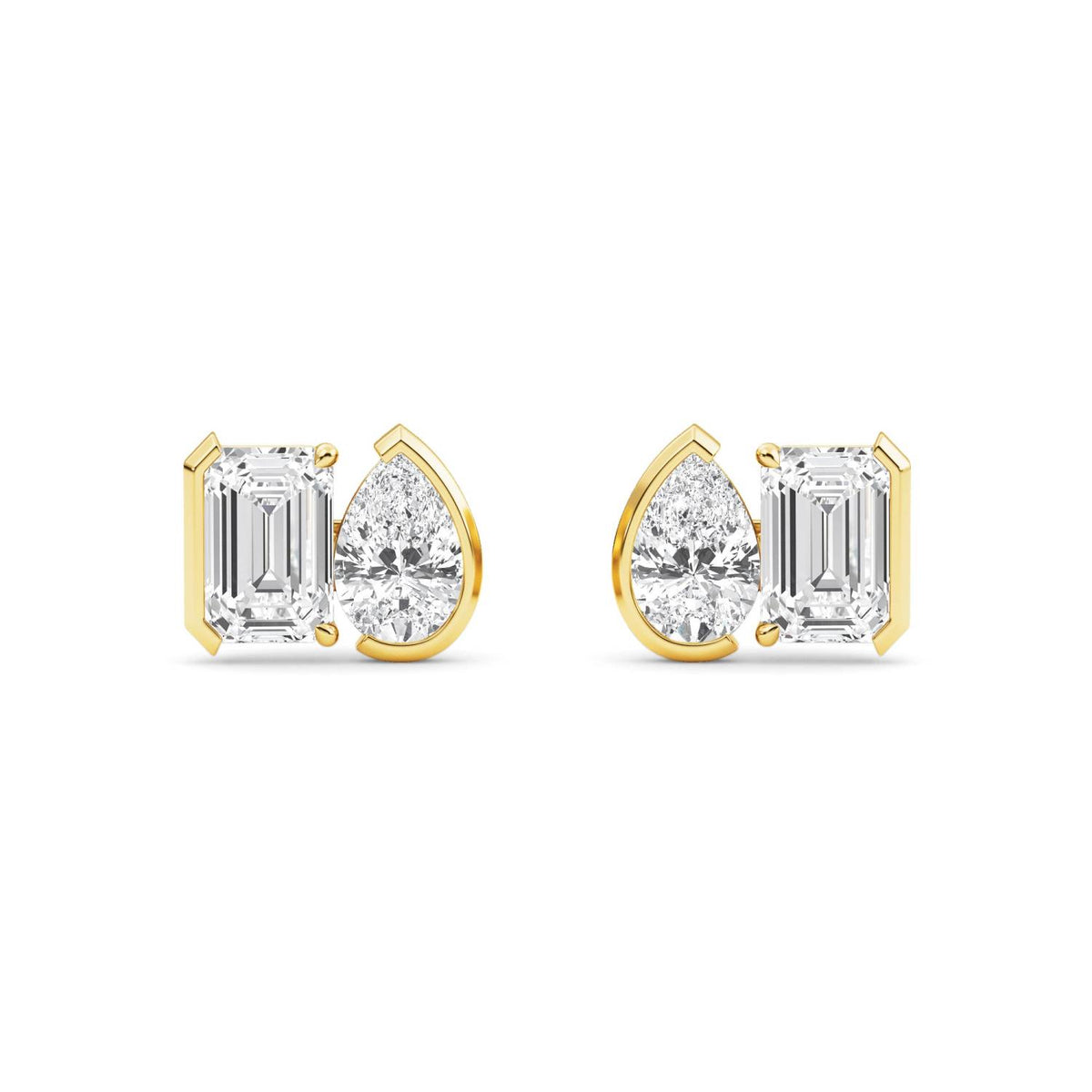 Lab Grown Diamond EARRINGS 2.32 ctw PSE210112EMPE-2.33CT