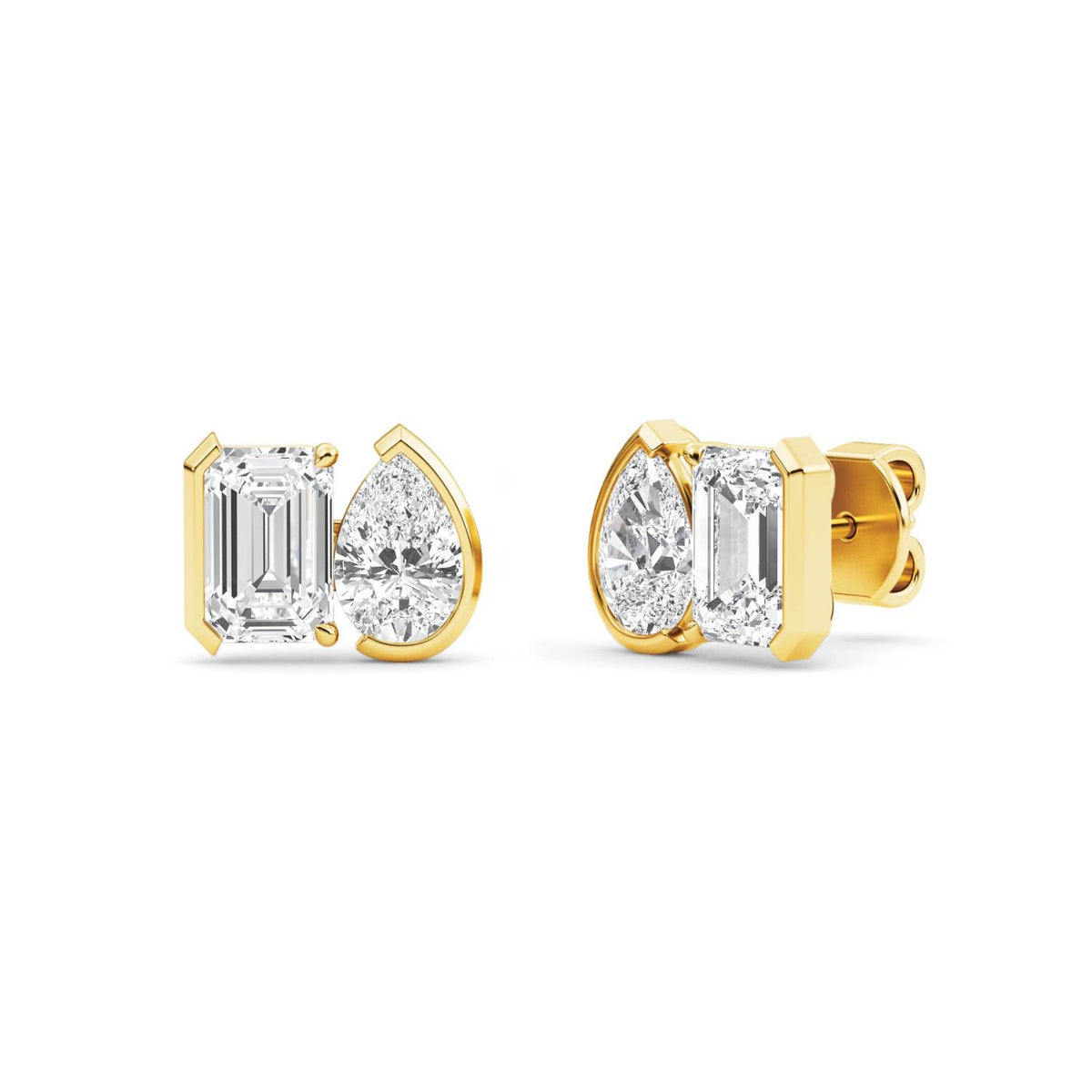 Lab Grown Diamond EARRINGS 2.32 ctw PSE210112EMPE-2.33CT