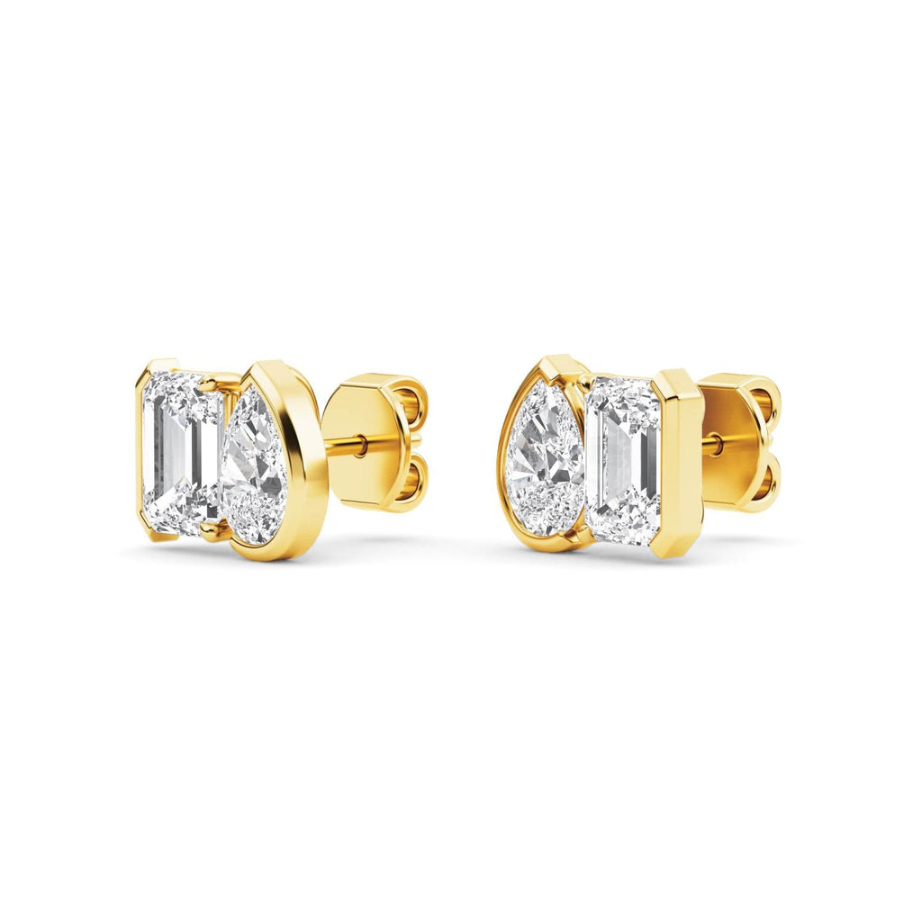 Lab Grown Diamond EARRINGS 2.32 ctw PSE210112EMPE-2.33CT