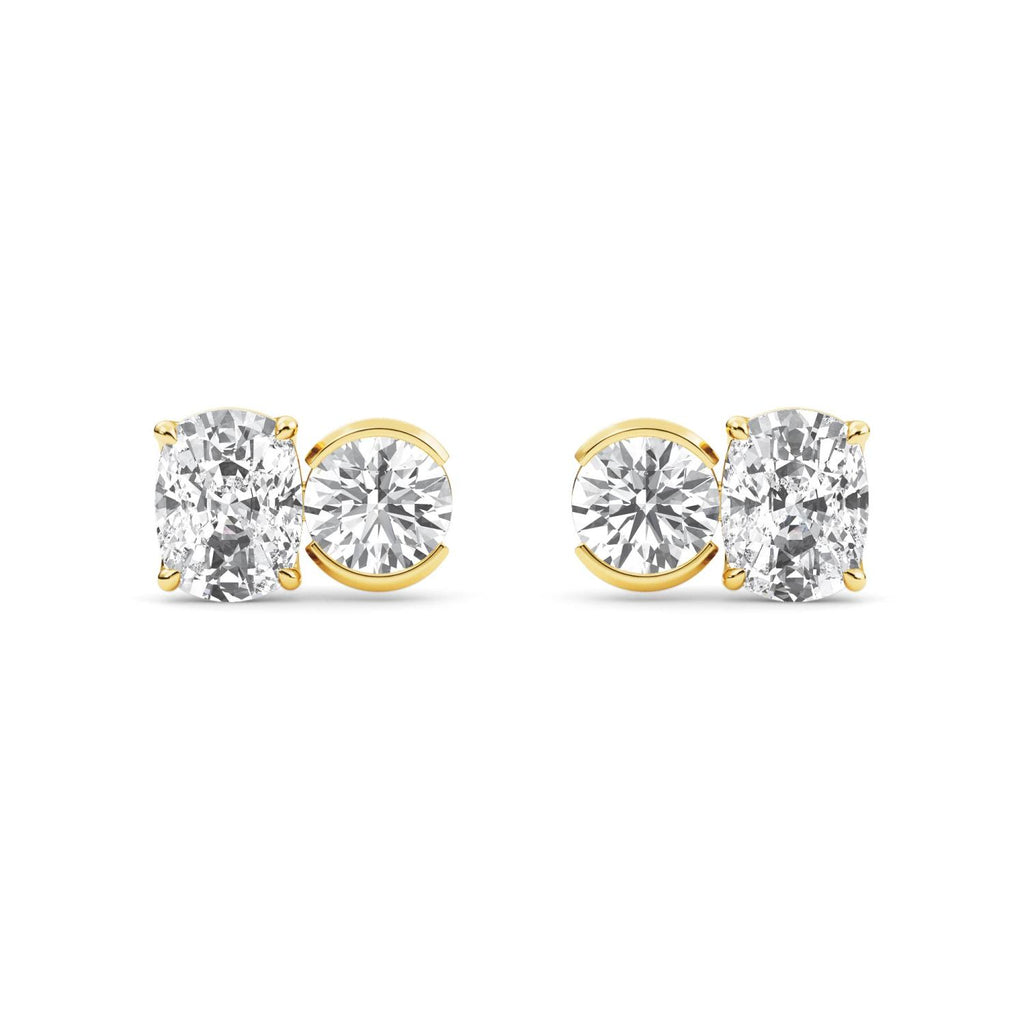 Lab Grown Diamond EARRINGS 3.06 ctw PSE210113CURD-3
