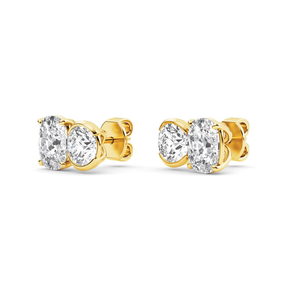 Lab Grown Diamond EARRINGS 3.06 ctw PSE210113CURD-3