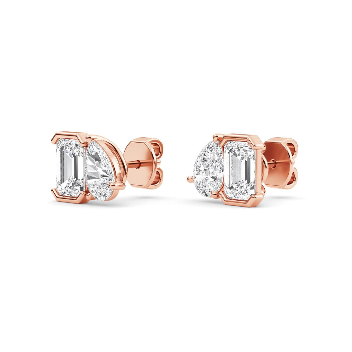 Lab Grown Diamond EARRINGS 2.35 ctw PSE210114EMPE-2.33CT