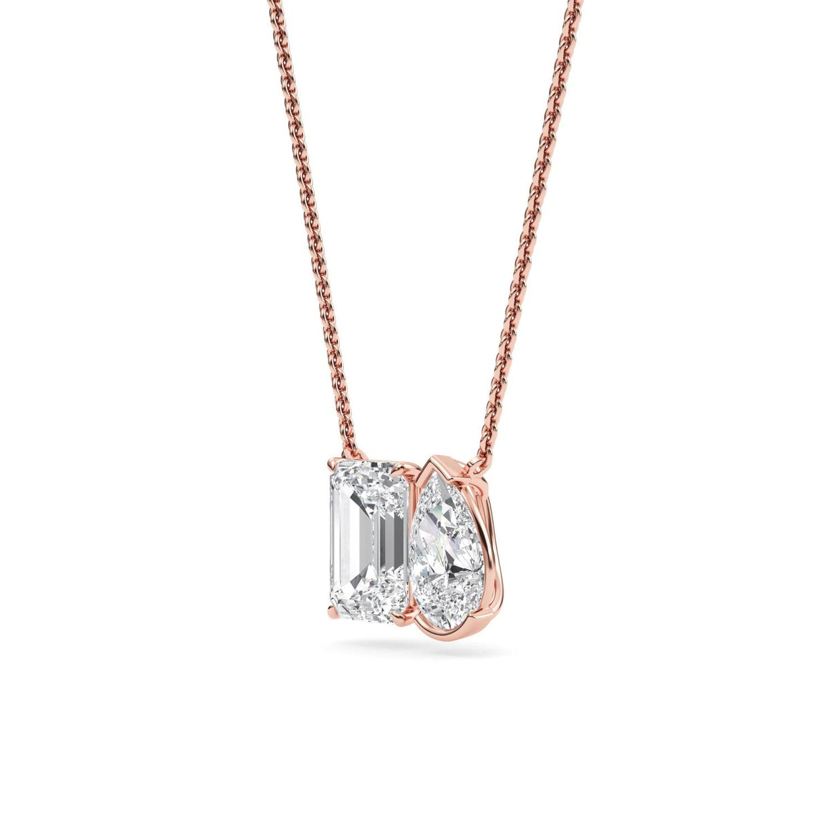 Lab Grown Diamond PENDENT SET 4.00 ctw PSP210105EMPE-4