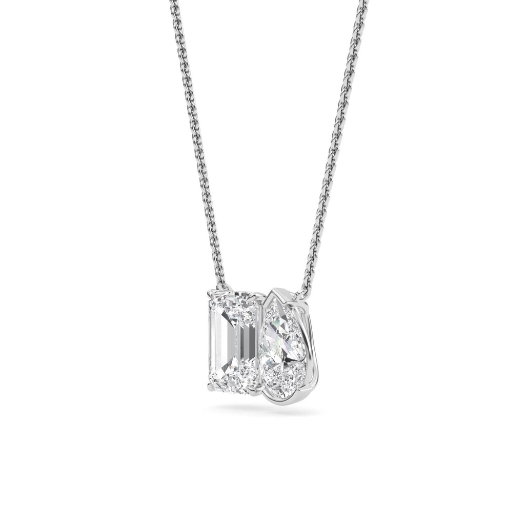Lab Grown Diamond PENDENT SET 3.08 ctw PSP210105EMPE-3