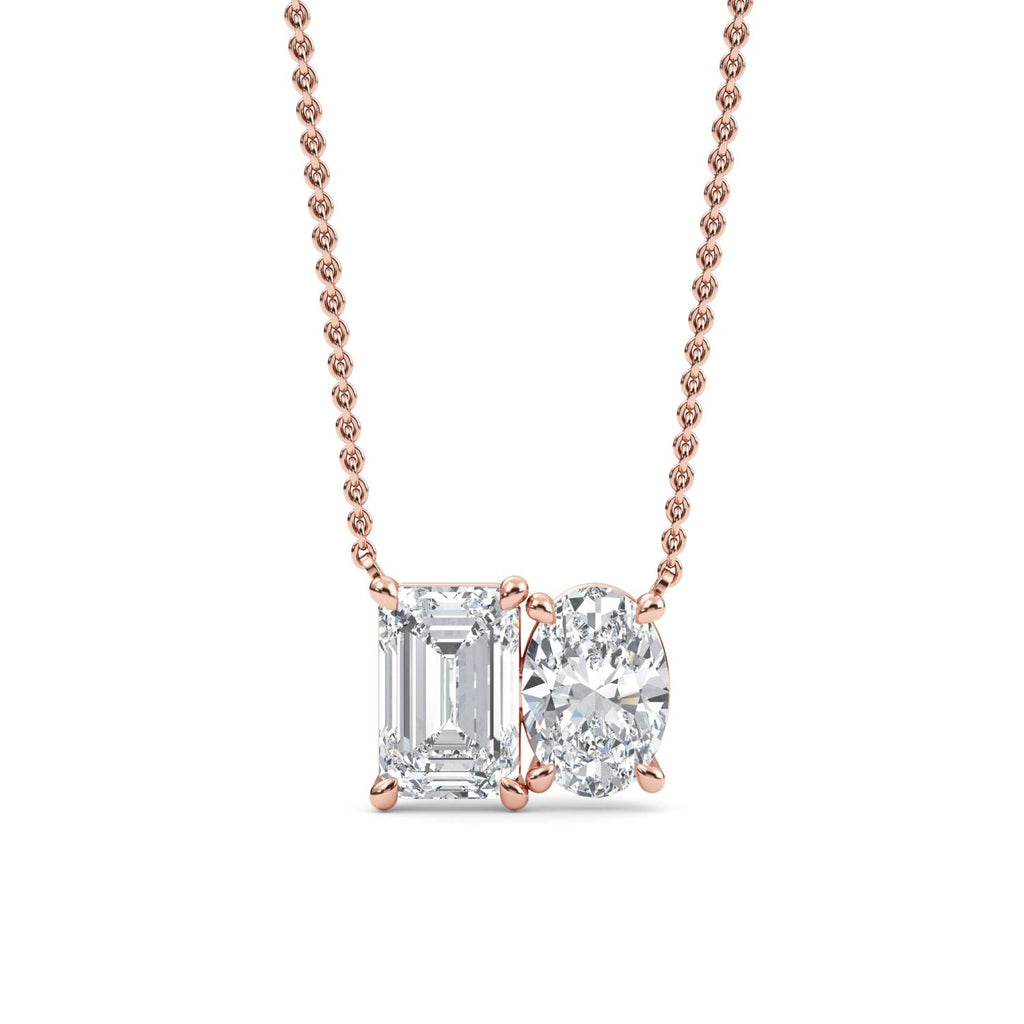 Lab Grown Diamond PENDENT SET 3.35 ctw PSP210106EMOV-3