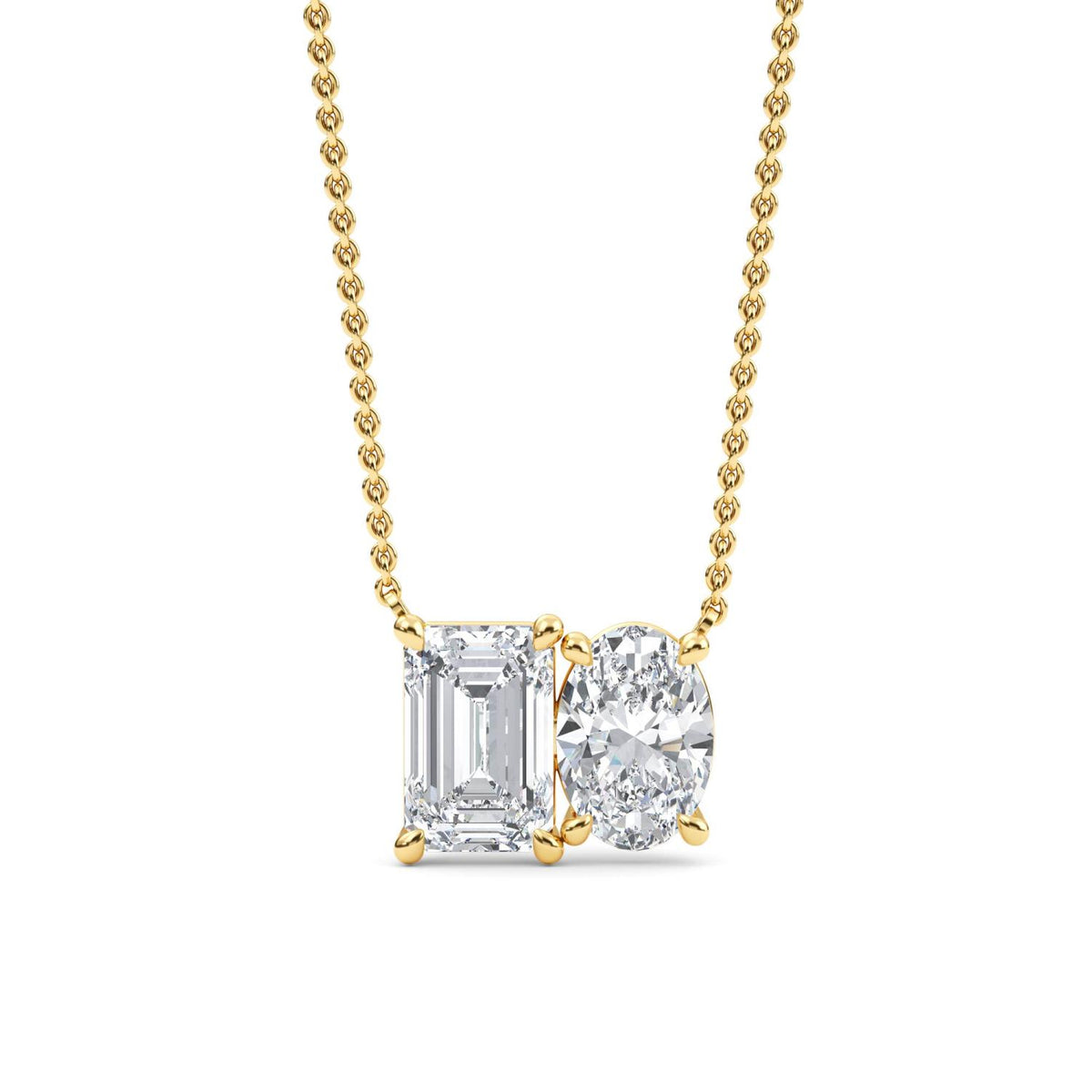 Lab Grown Diamond PENDENT SET 3.35 ctw PSP210106EMOV-3