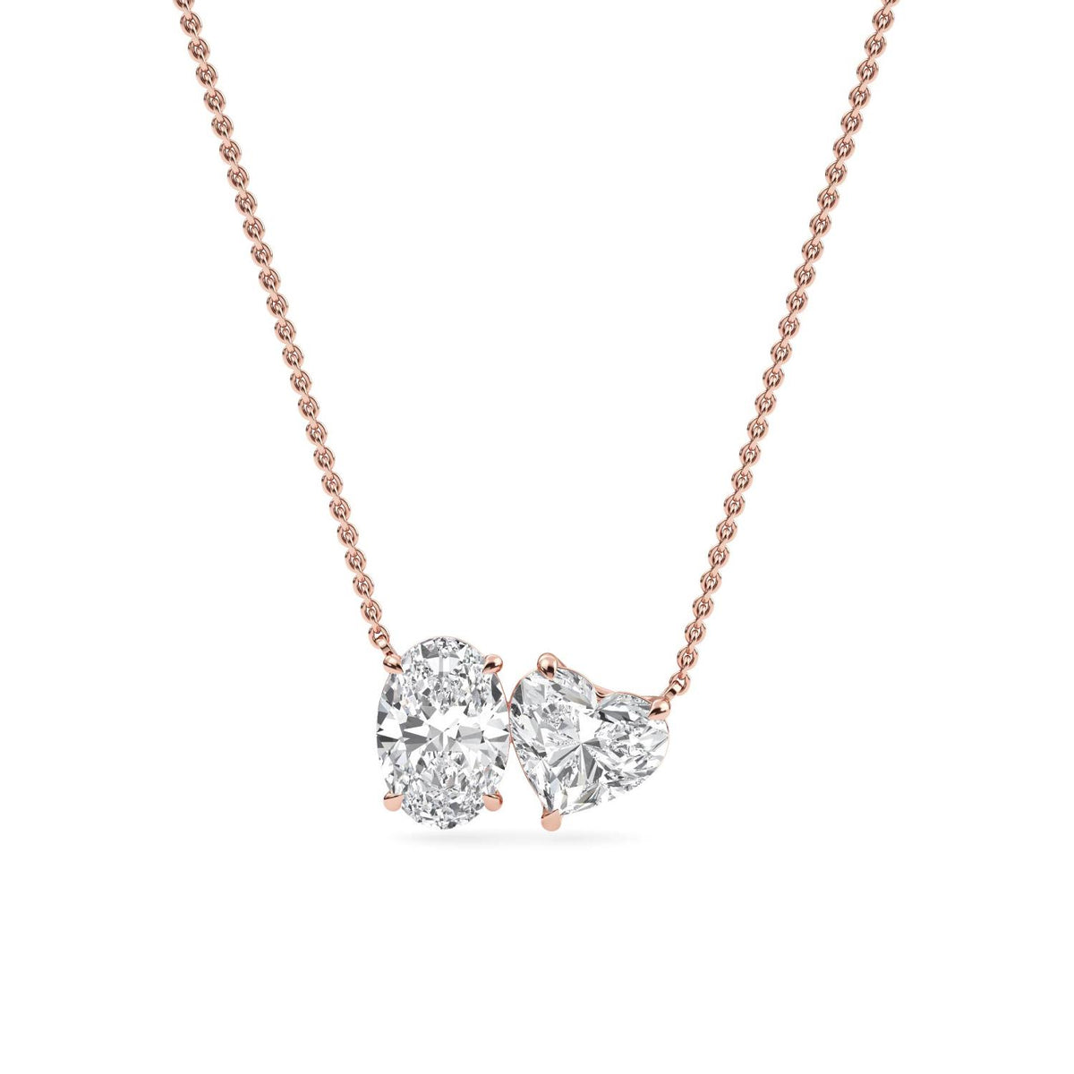 Lab Grown Diamond PENDENT SET 4.00 ctw PSP210107OVHT-4