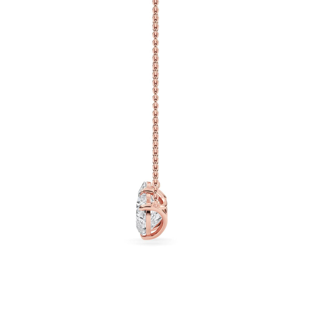 Lab Grown Diamond PENDENT SET 4.00 ctw PSP210107OVHT-4