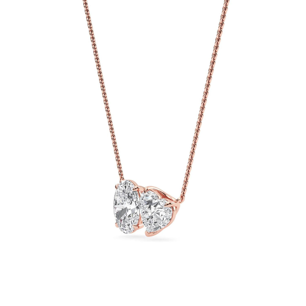 Lab Grown Diamond PENDENT SET 3.15 ctw PSP210107OVHT-3