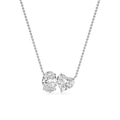 Lab Grown Diamond PENDENT SET 4.00 ctw PSP210107OVHT-4