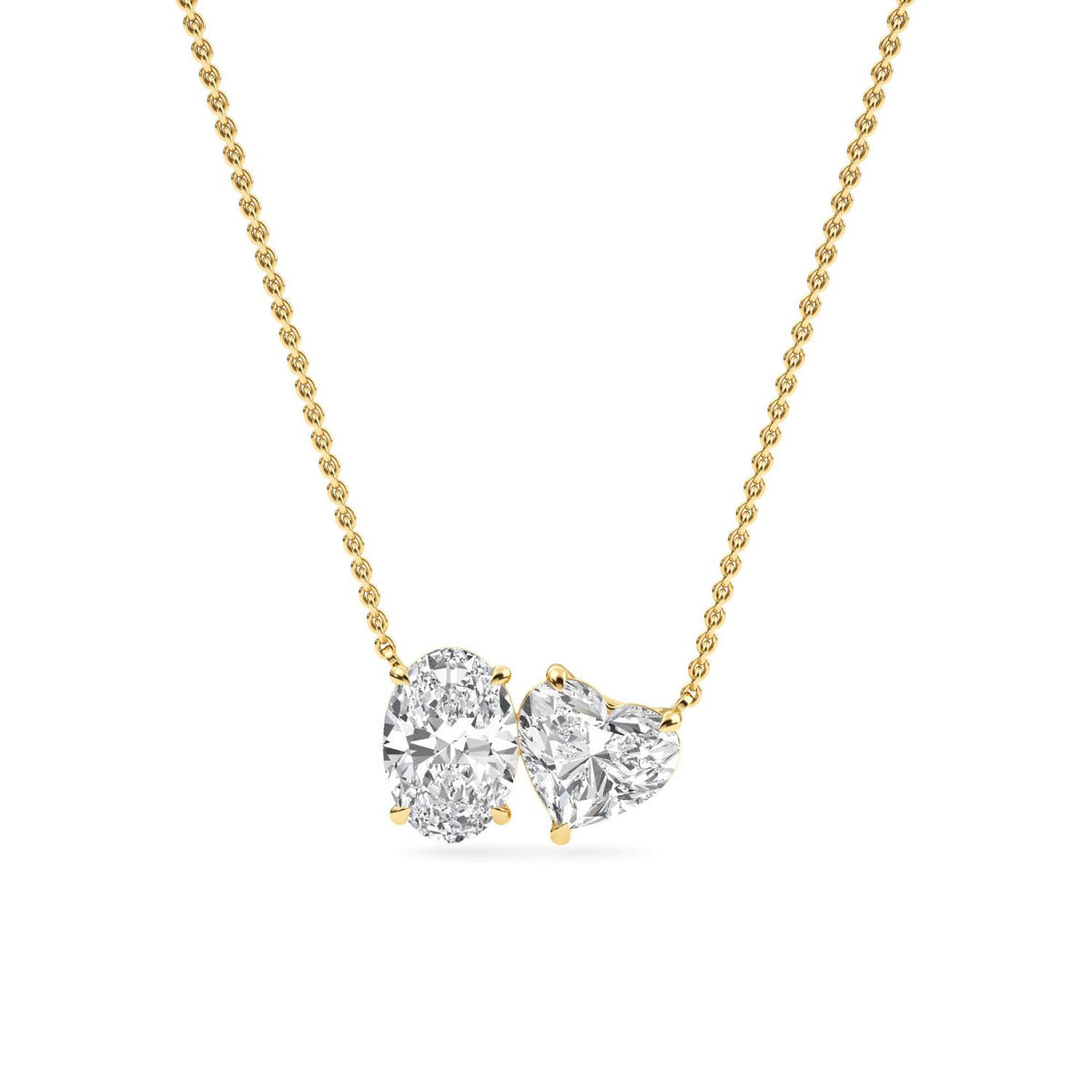 Lab Grown Diamond PENDENT SET 3.15 ctw PSP210107OVHT-3