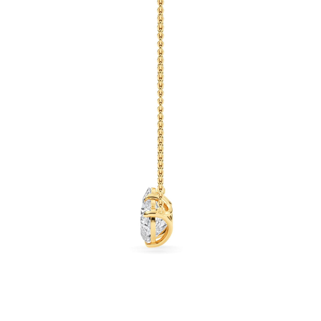 Lab Grown Diamond PENDENT SET 4.00 ctw PSP210107OVHT-4