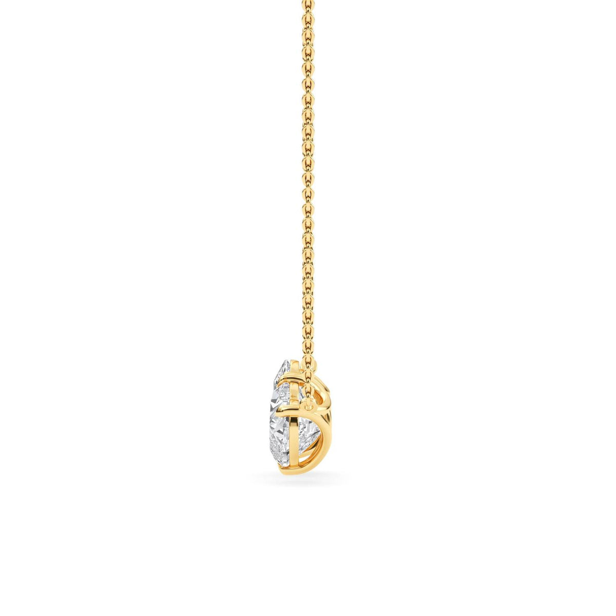 Lab Grown Diamond PENDENT SET 4.00 ctw PSP210107OVHT-4