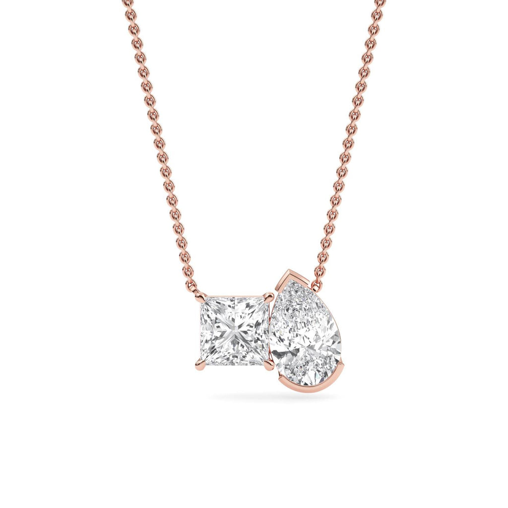 Lab Grown Diamond PENDENT SET 4.00 ctw PSP210110PEPR-4