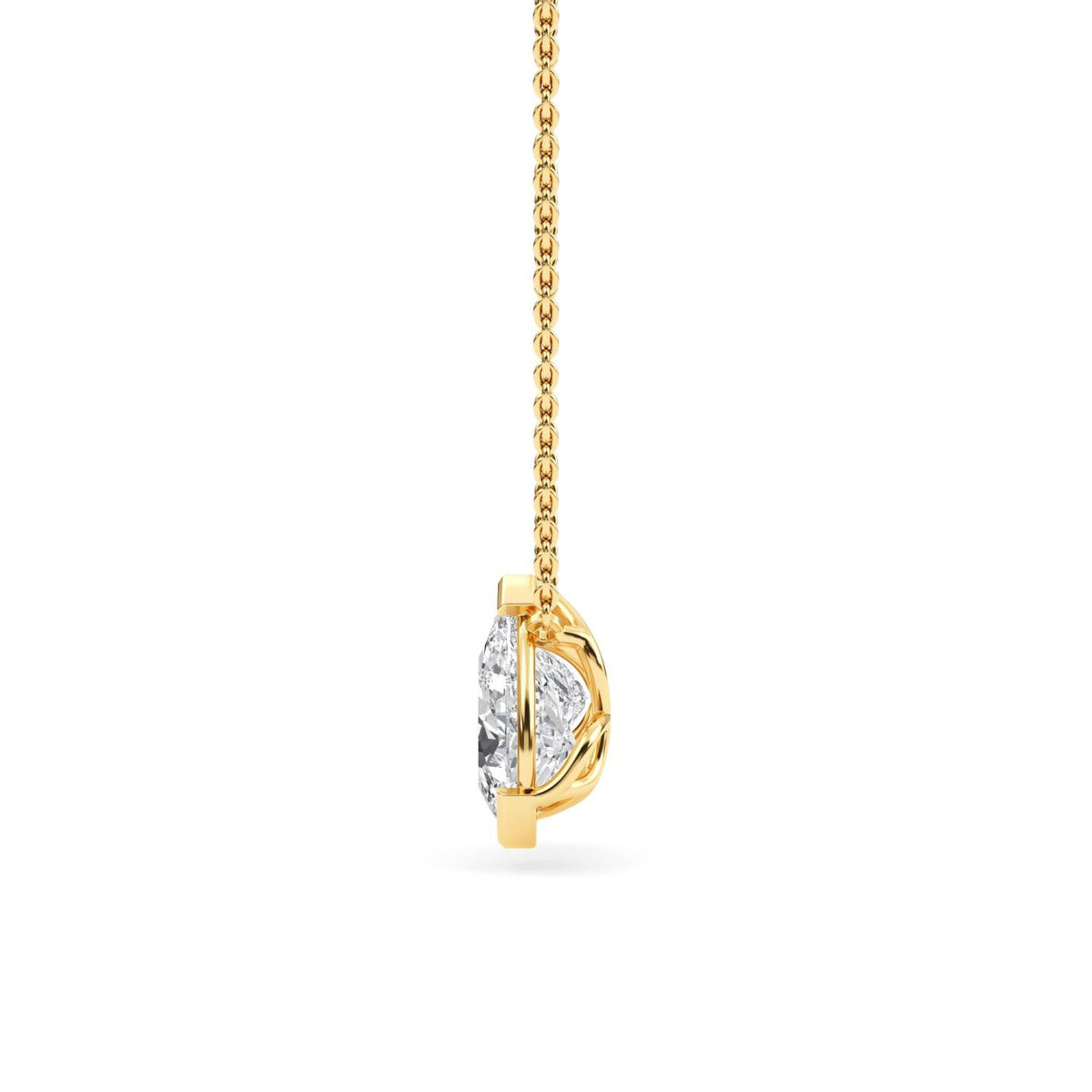 Lab Grown Diamond PENDENT SET 4.00 ctw PSP210110PEPR-4