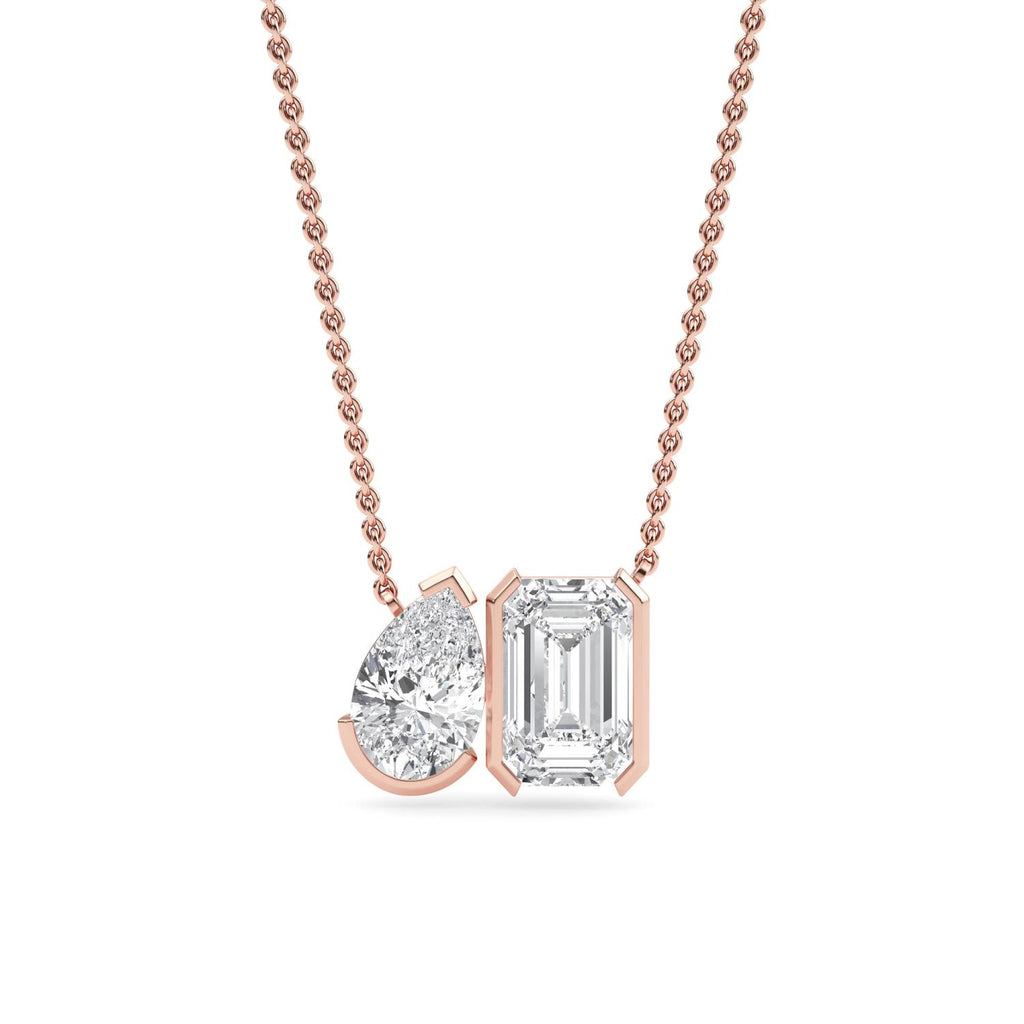Lab Grown Diamond PENDENT SET 3.10 ctw PSP210111PEEM-3