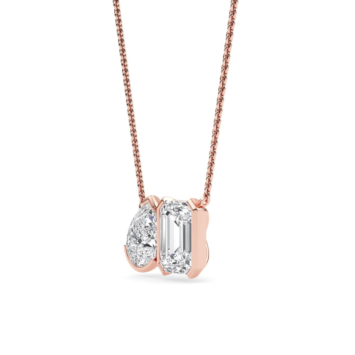 Lab Grown Diamond PENDENT SET 4.00 ctw PSP210111PEEM-4