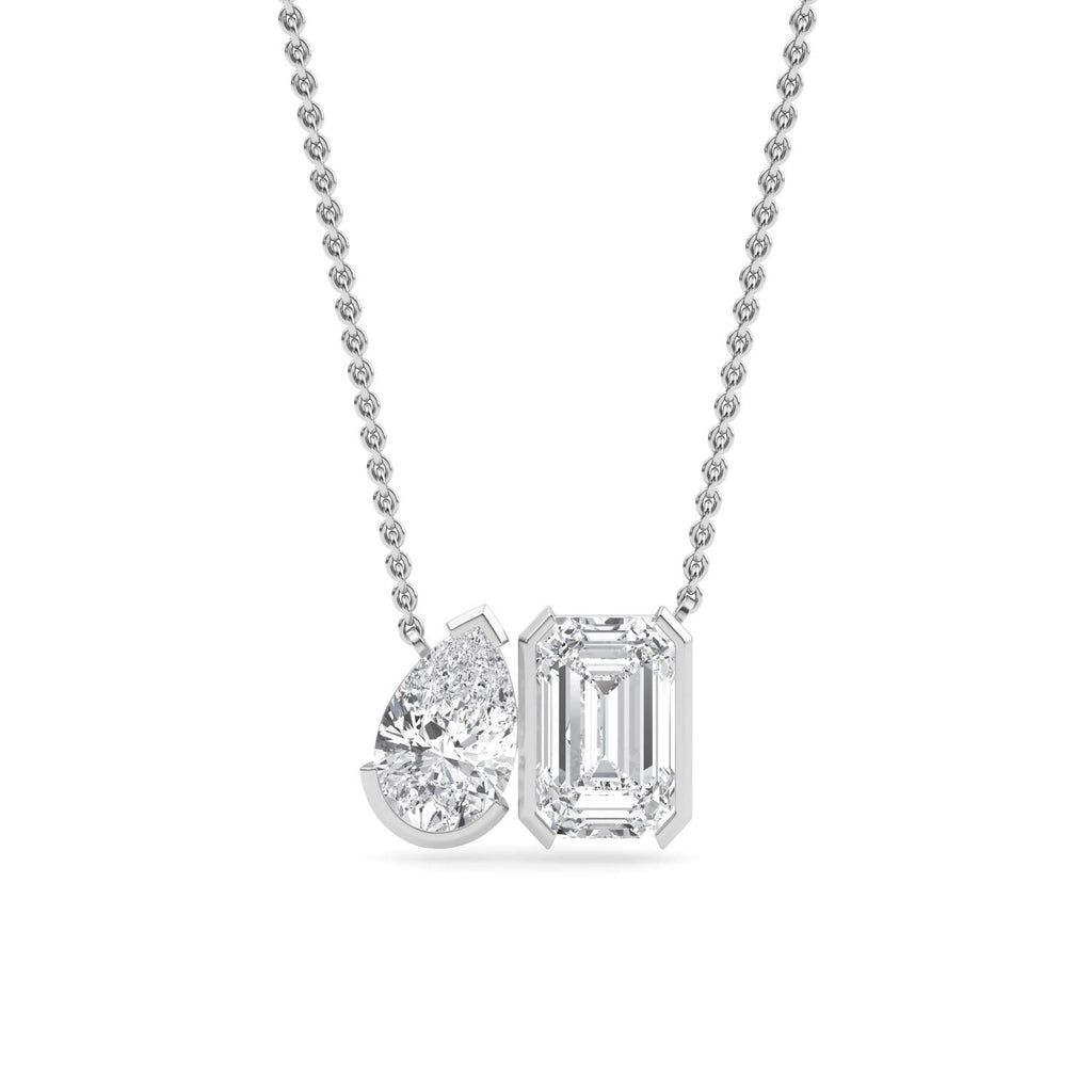 Lab Grown Diamond PENDENT SET 4.00 ctw PSP210111PEEM-4