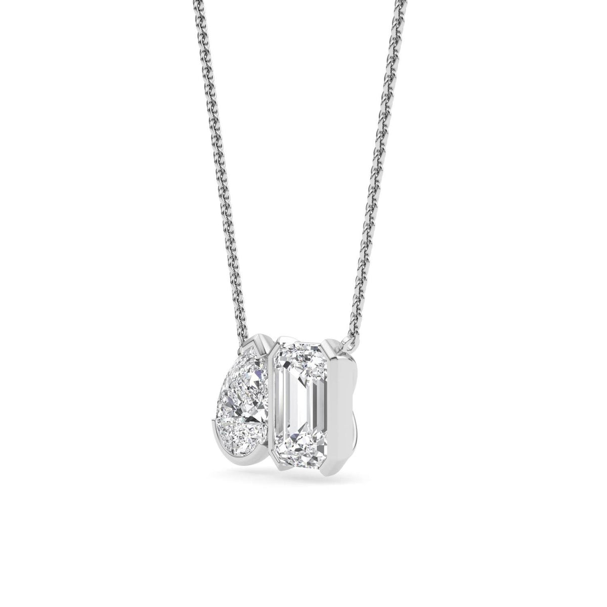 Lab Grown Diamond PENDENT SET 3.10 ctw PSP210111PEEM-3