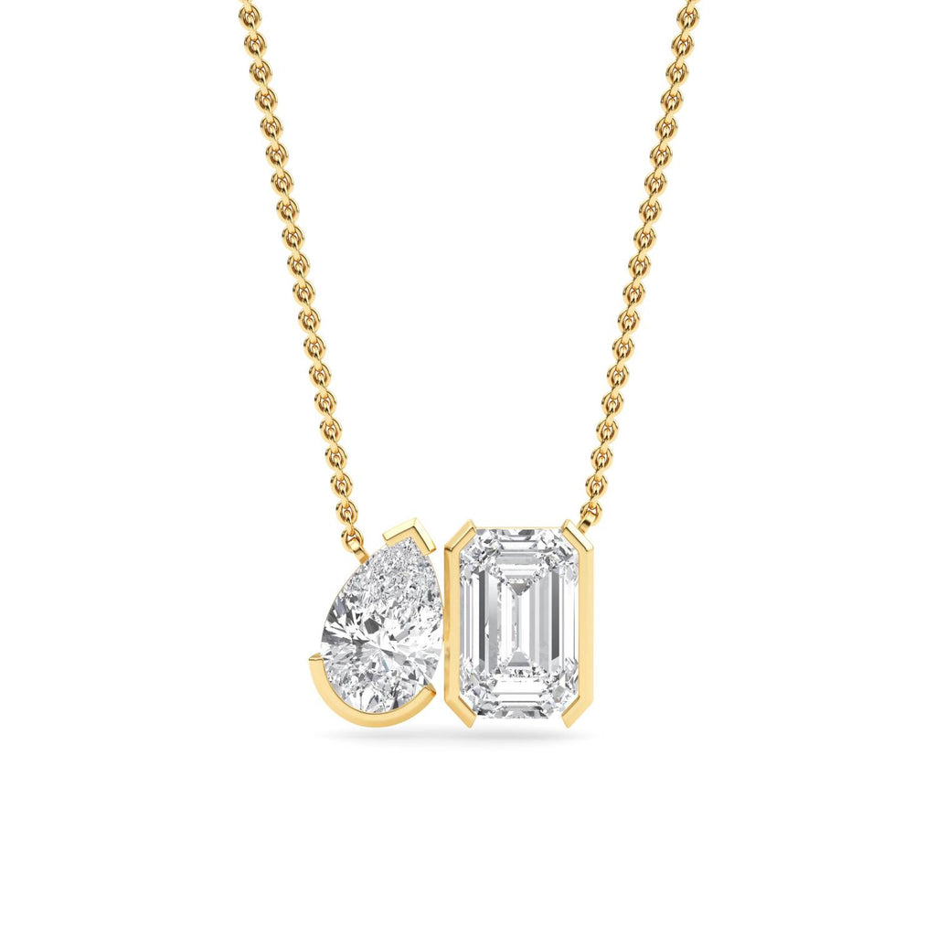 Lab Grown Diamond PENDENT SET 3.10 ctw PSP210111PEEM-3