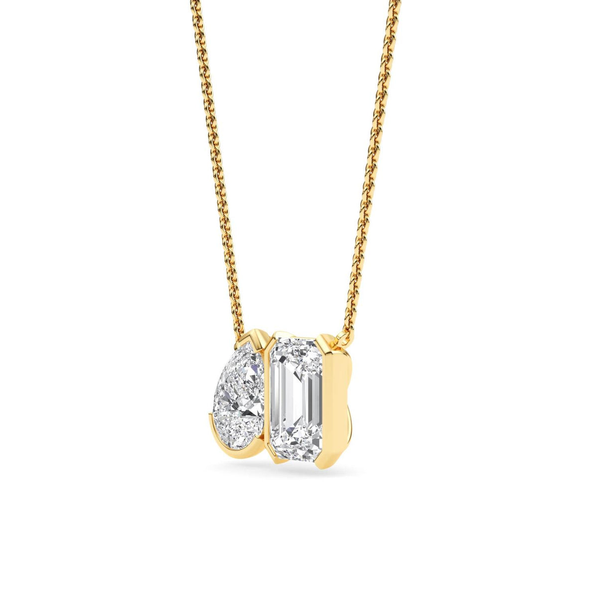 Lab Grown Diamond PENDENT SET 4.00 ctw PSP210111PEEM-4