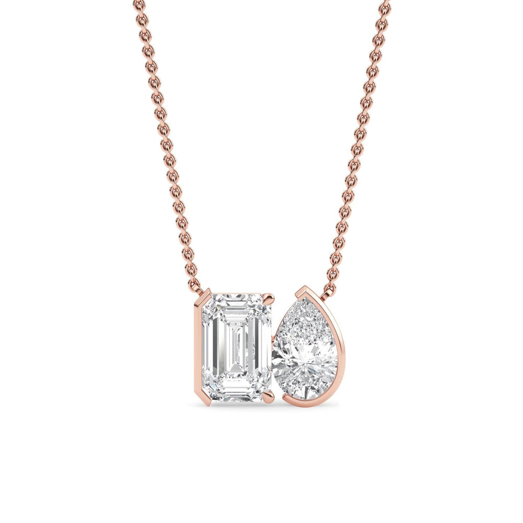 Lab Grown Diamond PENDENT SET 3.13 ctw PSP210112EMPE-3