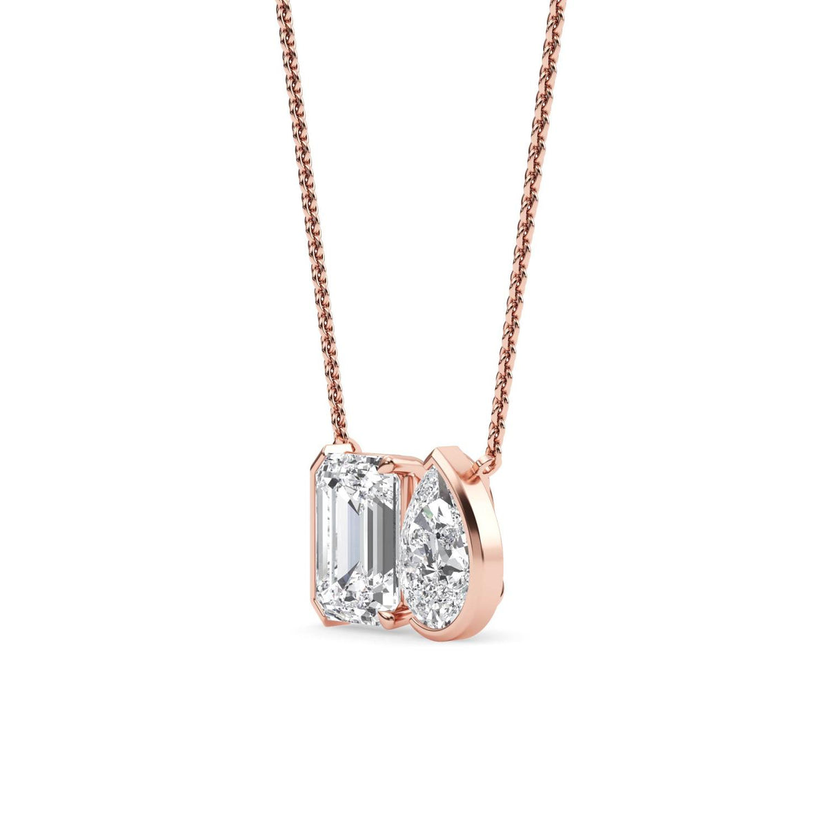 Lab Grown Diamond PENDENT SET 4.00 ctw PSP210112EMPE-4
