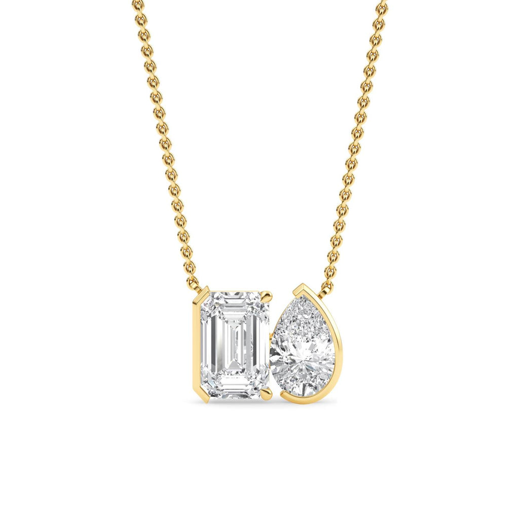 Lab Grown Diamond PENDENT SET 3.13 ctw PSP210112EMPE-3
