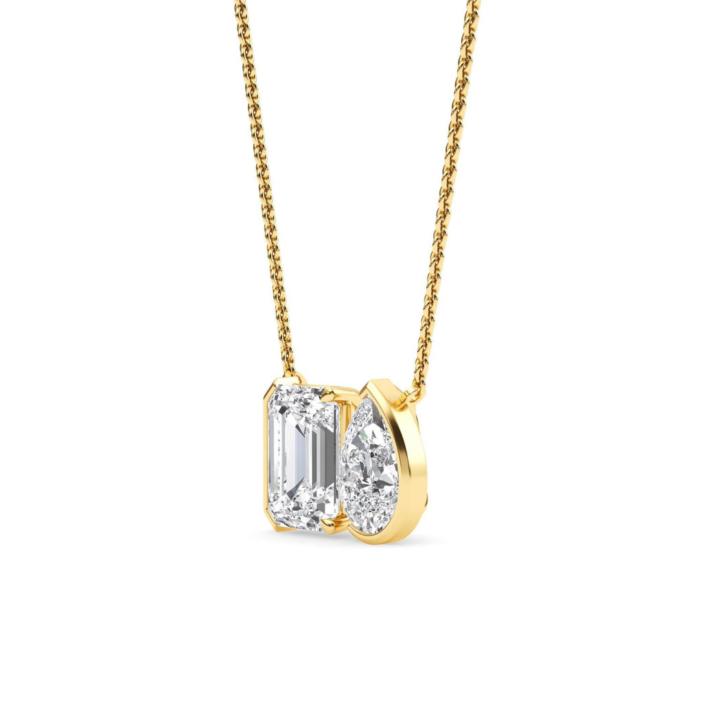 Lab Grown Diamond PENDENT SET 4.00 ctw PSP210112EMPE-4
