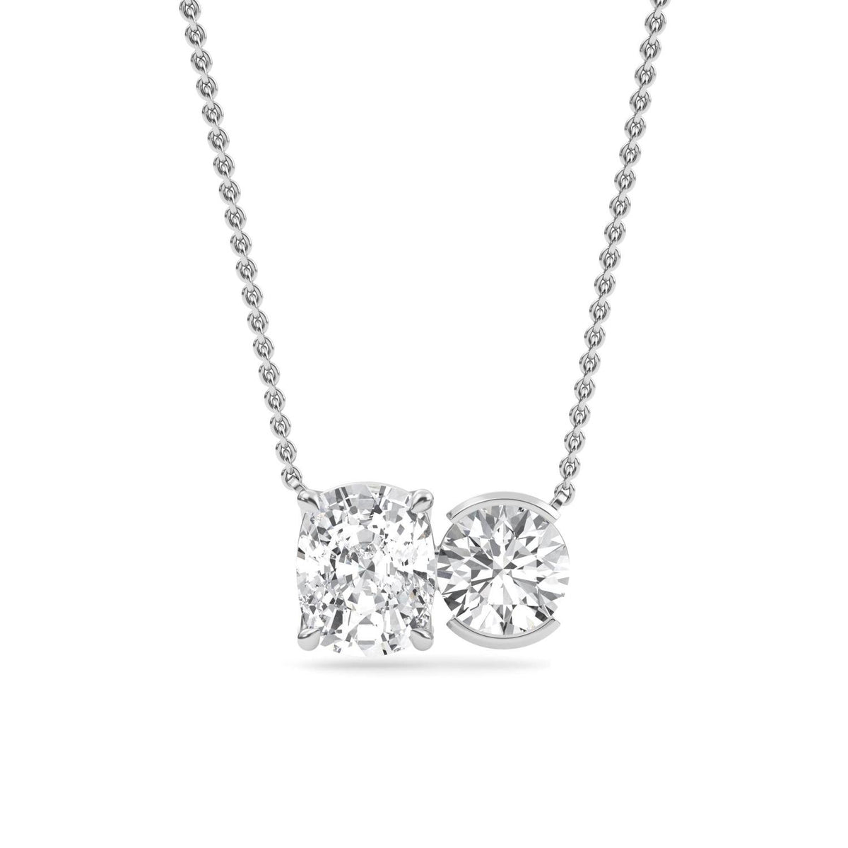 Lab Grown Diamond PENDENT SET 4.00 ctw PSP210113CURD-4
