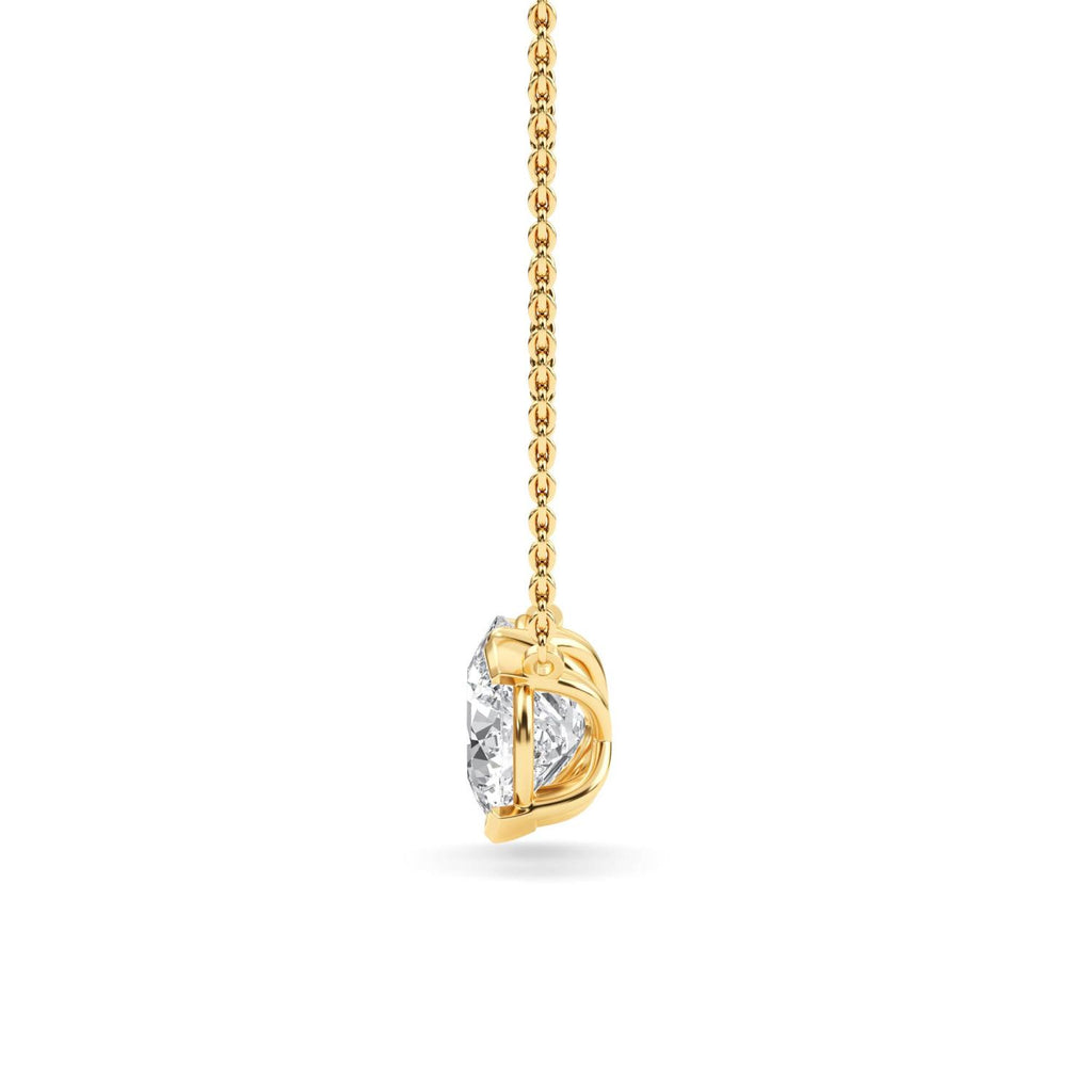 Lab Grown Diamond PENDENT SET 4.00 ctw PSP210113CURD-4