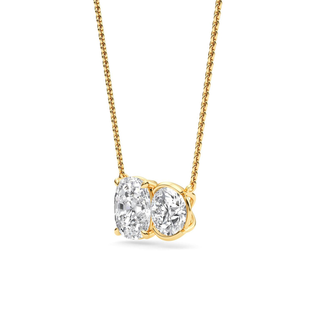 Lab Grown Diamond PENDENT SET 4.00 ctw PSP210113CURD-4