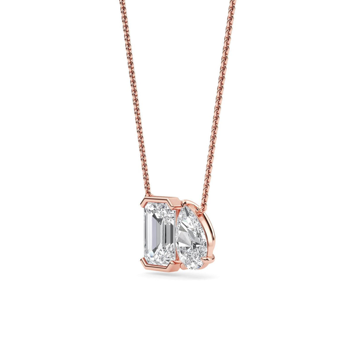 Lab Grown Diamond PENDENT SET 4.00 ctw PSP210114EMPE-4