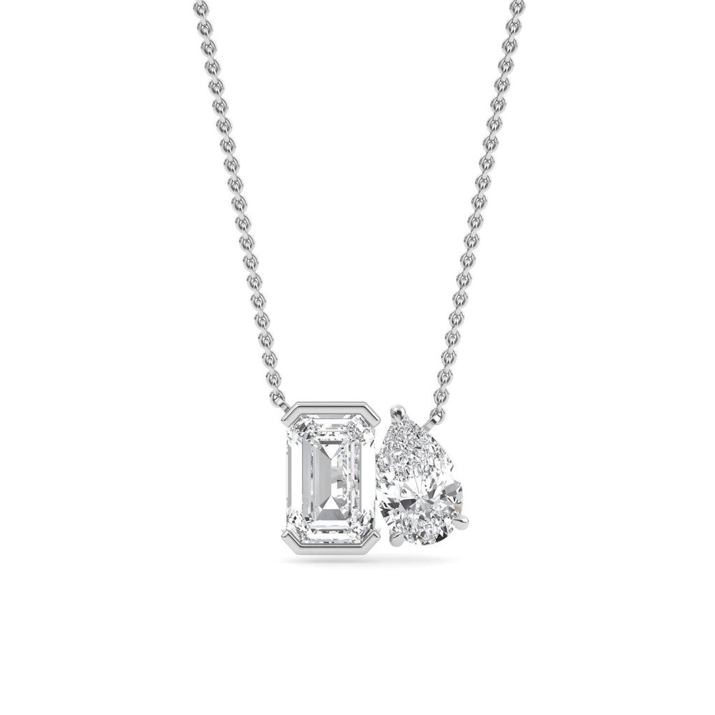Lab Grown Diamond PENDENT SET 4.00 ctw PSP210114EMPE-4