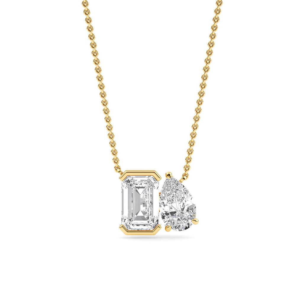 Lab Grown Diamond PENDENT SET 4.00 ctw PSP210114EMPE-4