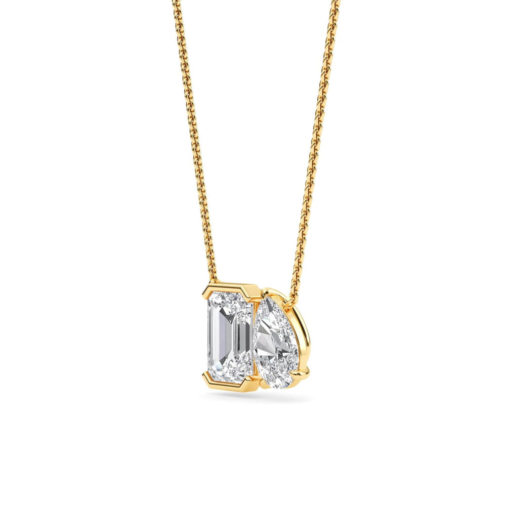 Lab Grown Diamond PENDENT SET 4.00 ctw PSP210114EMPE-4