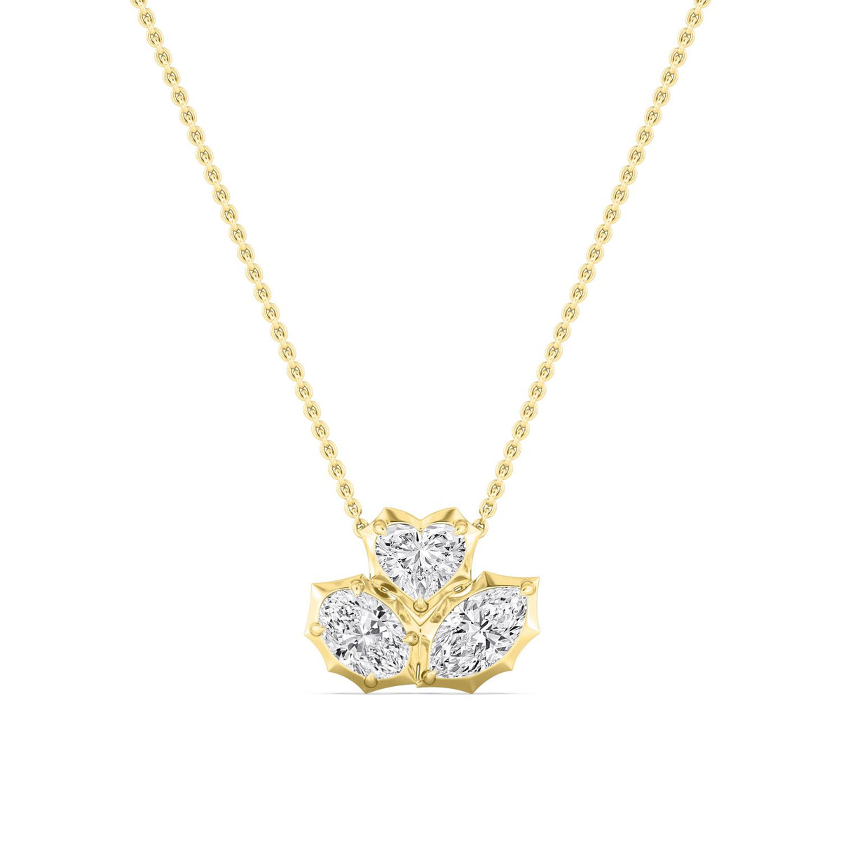 Lab Grown Diamond Pendant 1.59 ctw PSP210127-1.63CT