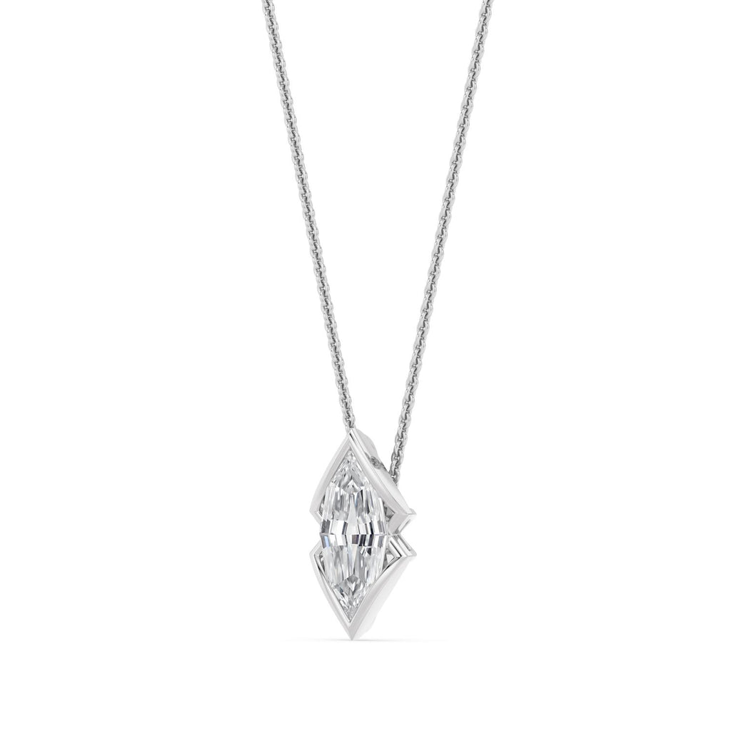 Lab Grown Diamond PENDANT 1.52 ctw PSP210170SMQ-1.50CT