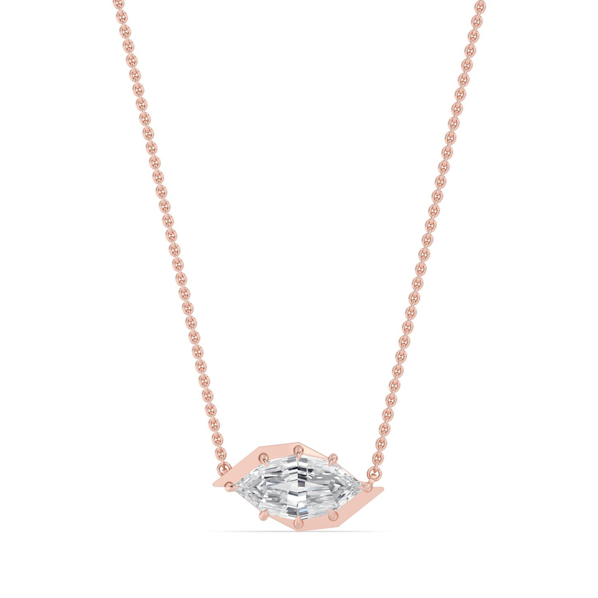 Lab Grown Diamond PENDANT 1.50 ctw PSP210171SMQ-1.50CT
