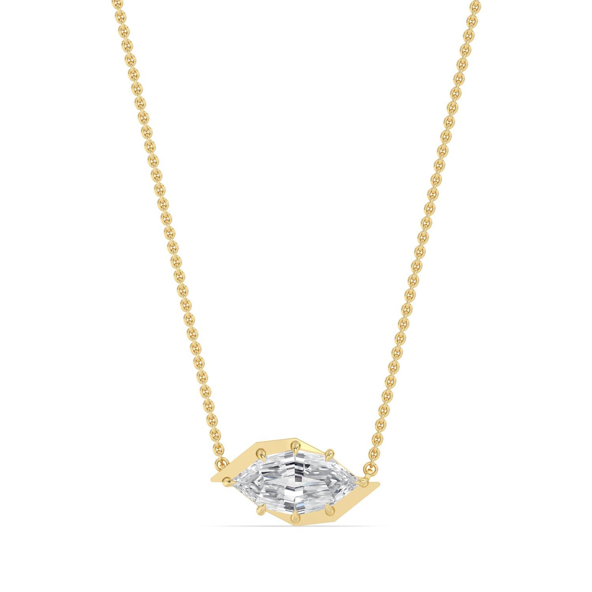 Lab Grown Diamond PENDANT 1.50 ctw PSP210171SMQ-1.50CT