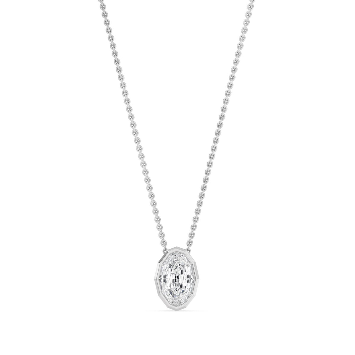 Lab Grown Diamond PENDANT 1.09 ctw PSP210172SOV-1