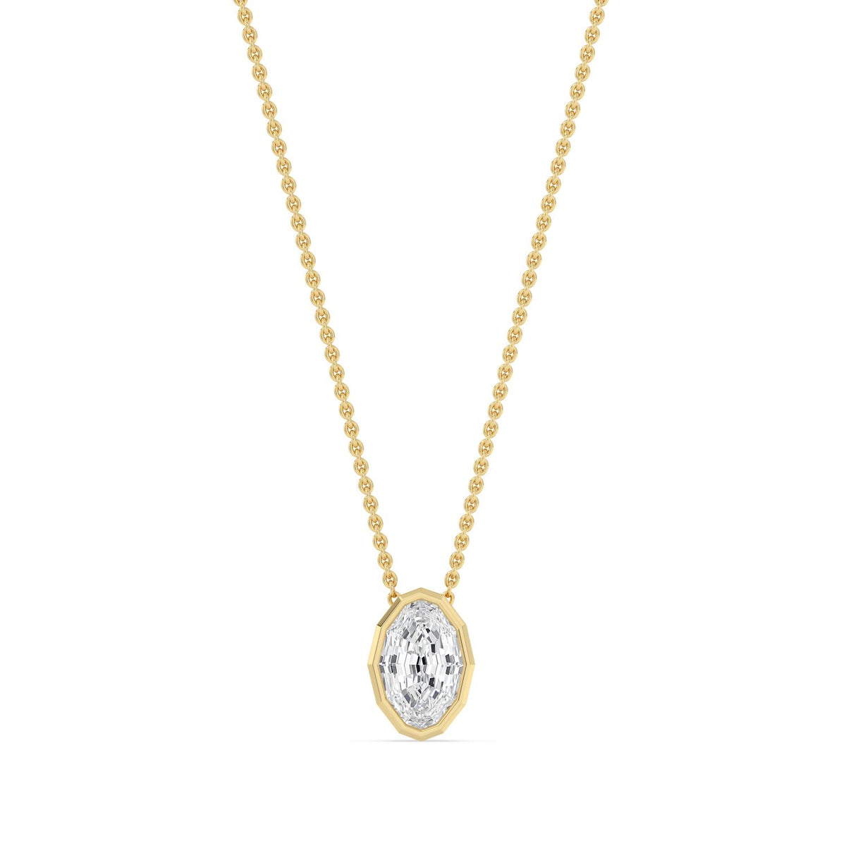 Lab Grown Diamond PENDANT 1.09 ctw PSP210172SOV-1