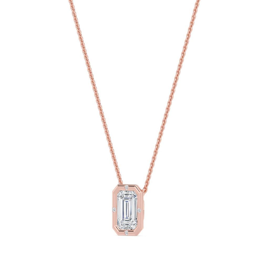 Lab Grown Diamond PENDANT 1.52 ctw PSP210195EM-1.50CT