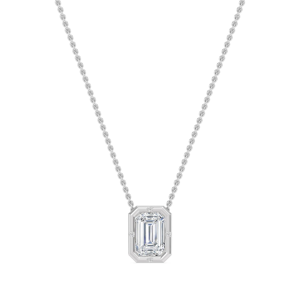 Lab Grown Diamond PENDANT 1.52 ctw PSP210195EM-1.50CT