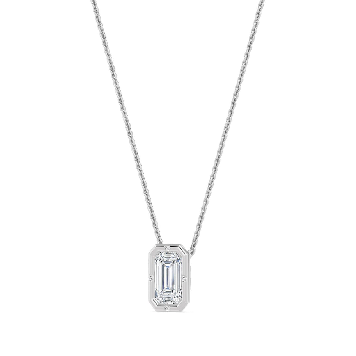 Lab Grown Diamond PENDANT 1.52 ctw PSP210195EM-1.50CT