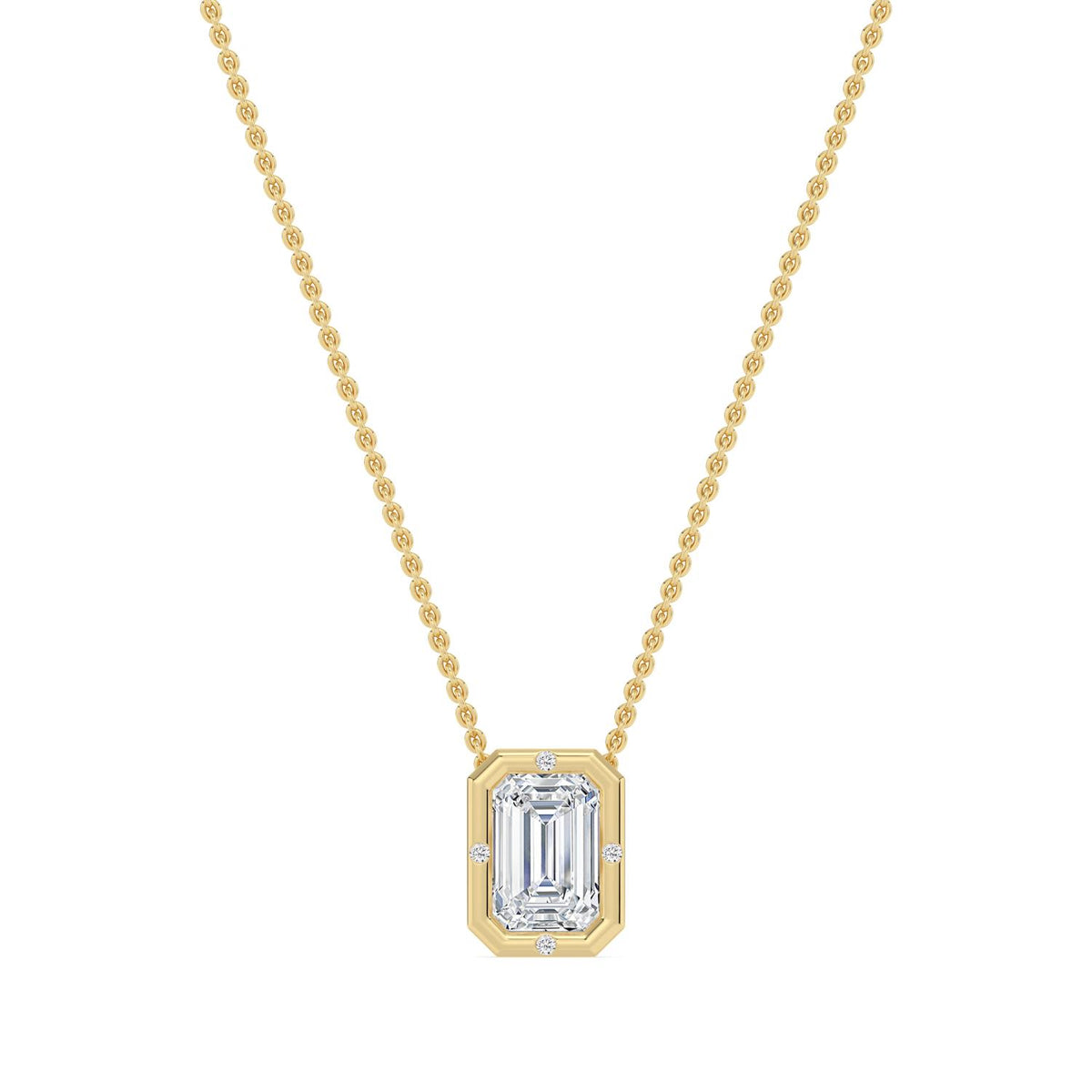 Lab Grown Diamond PENDANT 1.52 ctw PSP210195EM-1.50CT