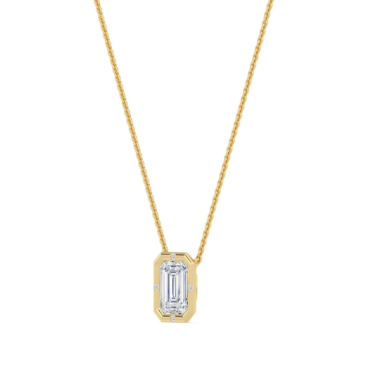Lab Grown Diamond PENDANT 1.52 ctw PSP210195EM-1.50CT