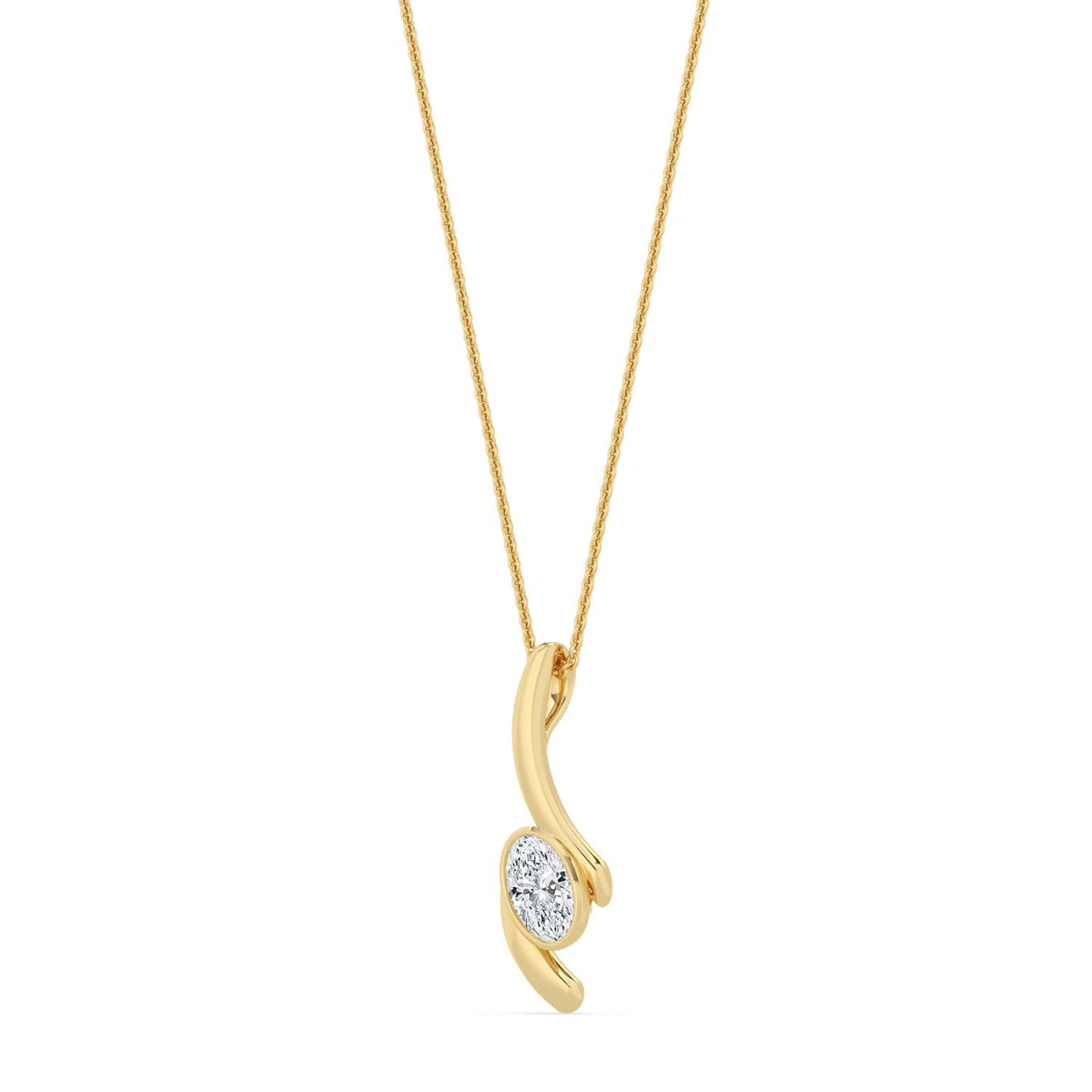 Lab Grown Diamond PENDANT 1.00 ctw PSP210213OV-1